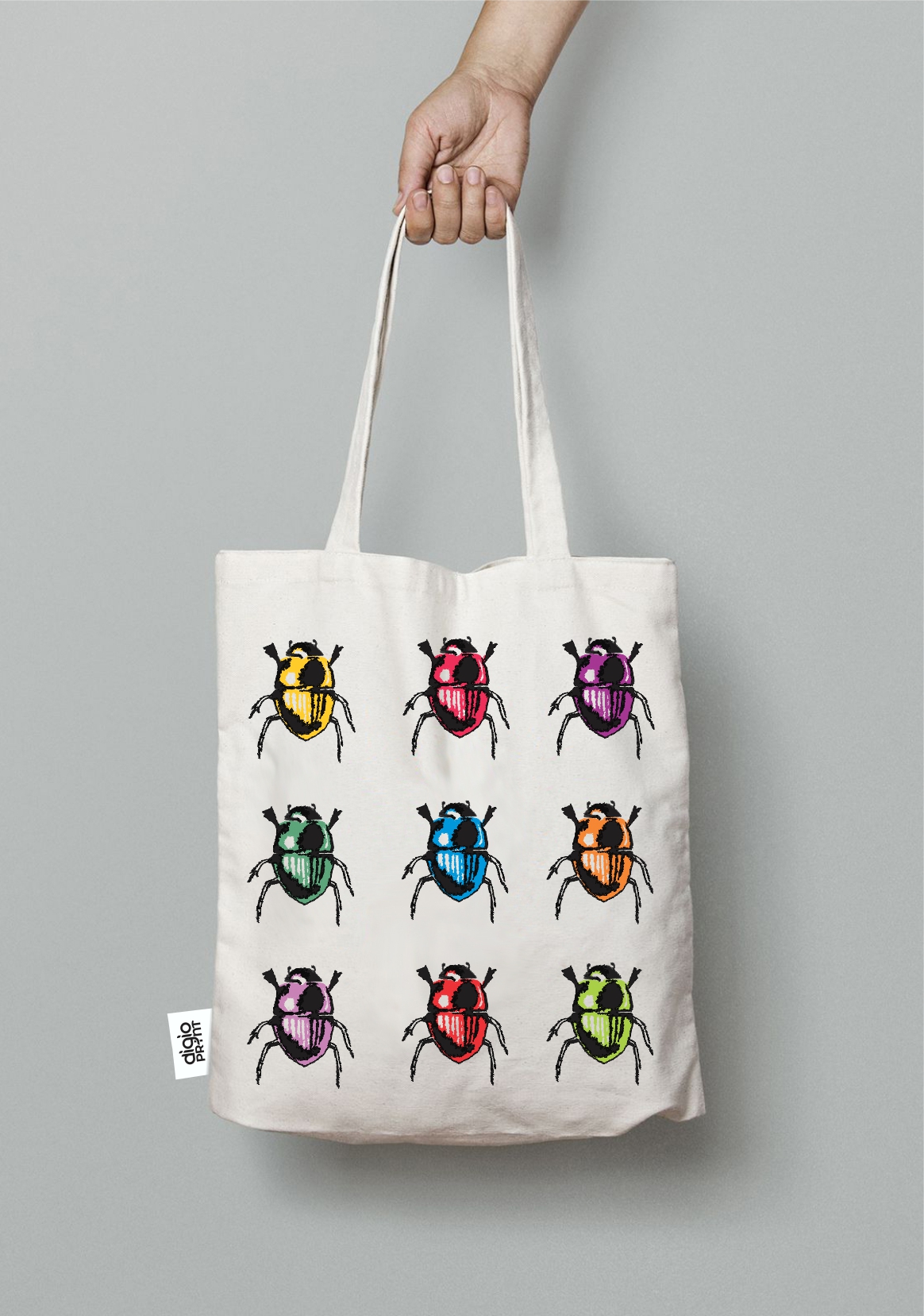 Beetles multi tote bag
