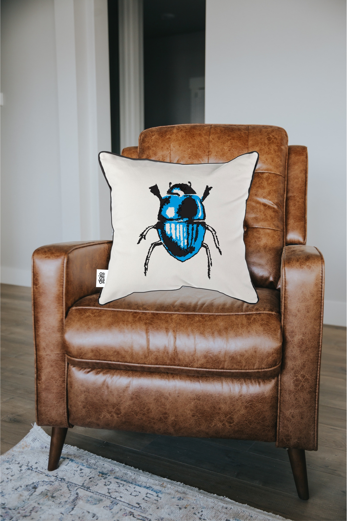 beetle single cushion sample